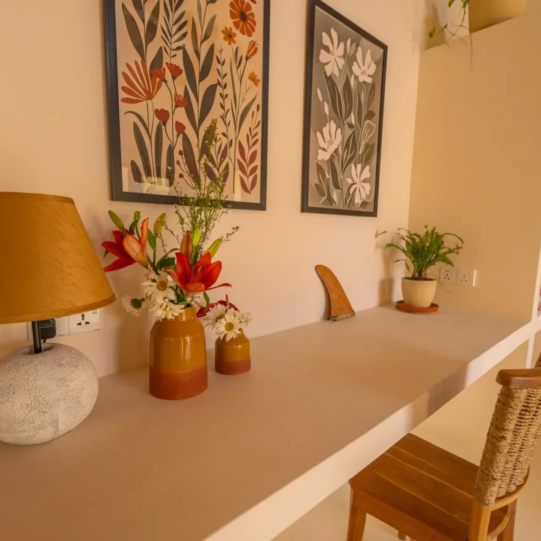 dedicated work space